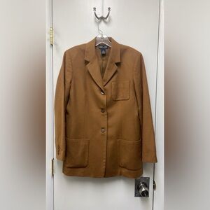 Lands' End Women's Tan Blazer